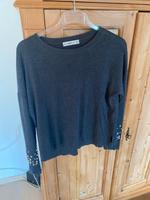 Zara Pullover Damen elegant Gr  M grau Hessen - Hanau Vorschau
