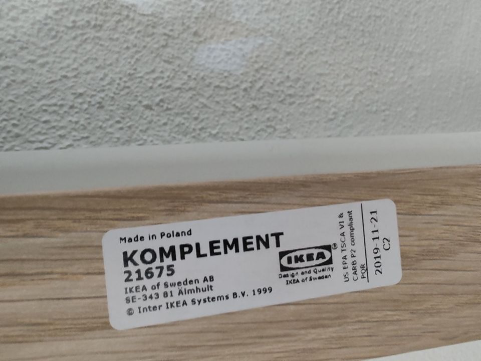 KOMPLEMENT Glaseinlegeboden für Ikea Pax in Brühl