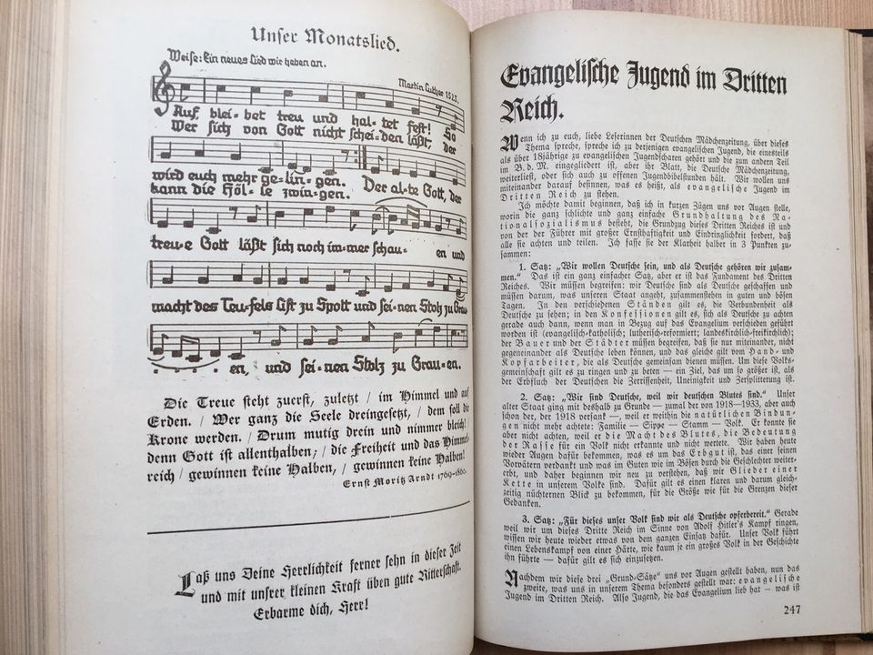 Deutsche Mädchenzeitung 1933 - 1934, Deutsches Reich in Dessau-Roßlau