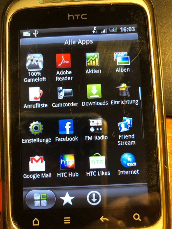 HTC  Wildfire S, Handy funktioniert gut in Ansbach
