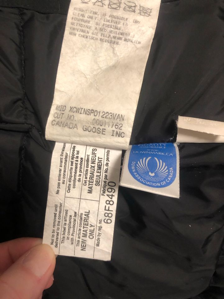 Canada Goose Kensington Damen Winter Daunen Parka Mantel L 40 in Hamburg