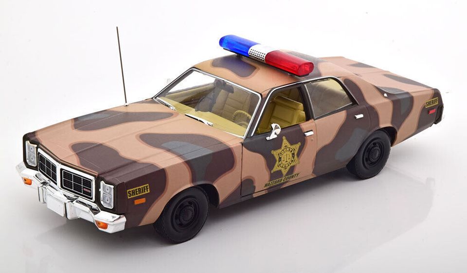 Greenlight Dodge Monaco Hazzard Sheriff brown Modellauto 1:18 in Driedorf