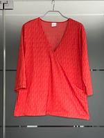 in sich rot gemusterten Pullover von Madeleine in Größe 48 Bayern - Königsbrunn Vorschau