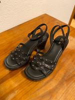 Sandalen Clarks Schwarz Größe 37 Leder Bayern - Würzburg Vorschau