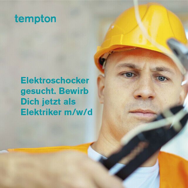 Job als Elektriker, Elektroinstallateur (m/w/d) - 2.200,-netto/mt in Potsdam