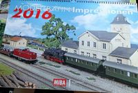 Miba Modellbahn Impressionen 2016 Kalender Hannover - Kirchrode-Bemerode-Wülferode Vorschau