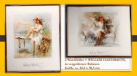 Wandbilder > WILLEM HAENRAETS, in Gold-Rahmen > 2 Stück Bayern - Ampfing Vorschau