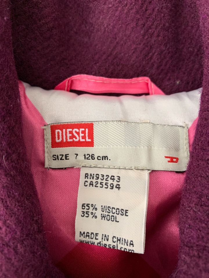 DIESEL MANTEL MÄDCHEN SIZE 7 in Lüneburg