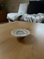 Flacher Teelichthalter creme Keramik Landhaus Sachsen-Anhalt - Barleben Vorschau