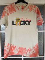 A.Lab T-Shirt, "Feeling Lucky", natur - orange Gr. S Bayern - Weidenberg Vorschau