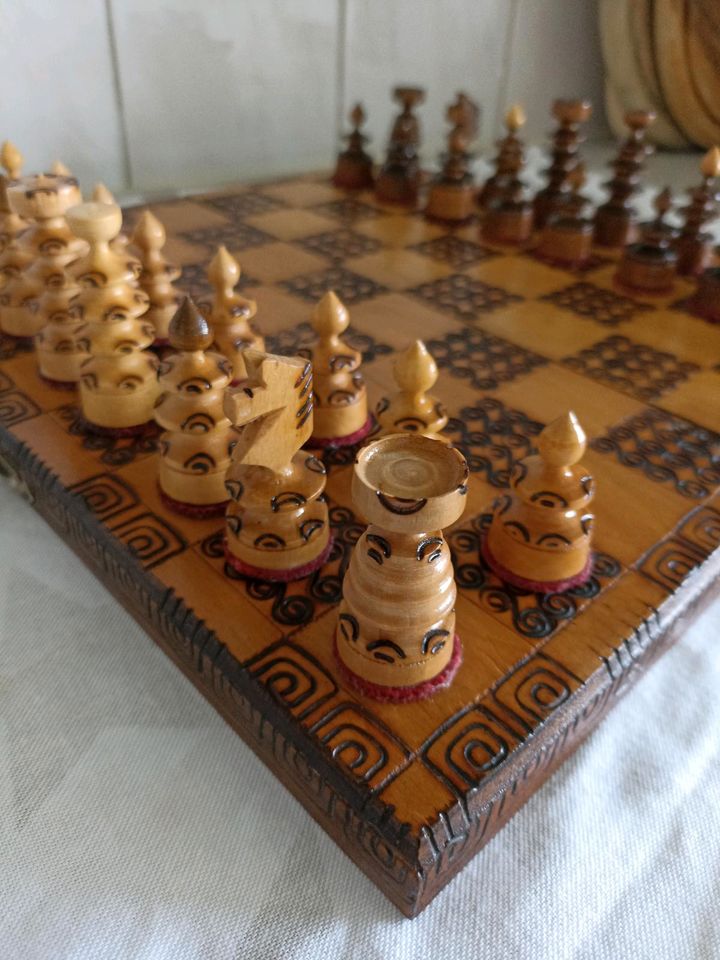 Schach Schachspiel holz in Dortmund