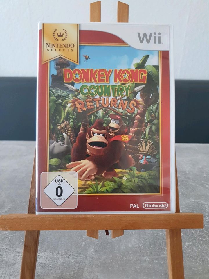 Donkey Kong Country Returns (Nintendo Wii, 2010) komplett in Köln