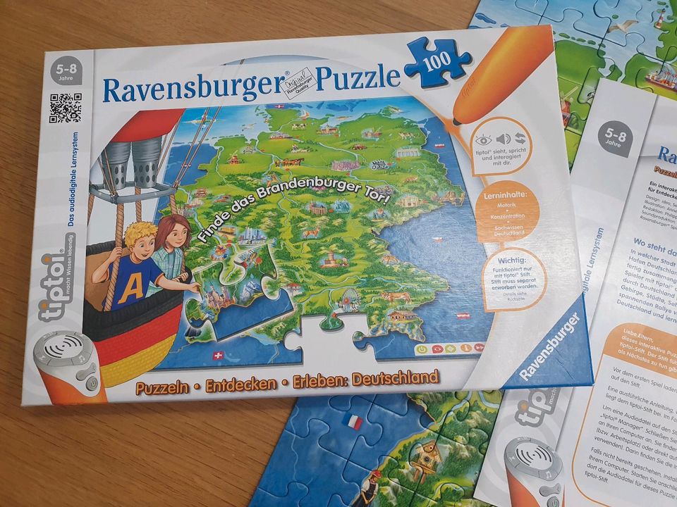 Ravensburger tiptoi Puzzle Deutschland 100 Teile in Berlin