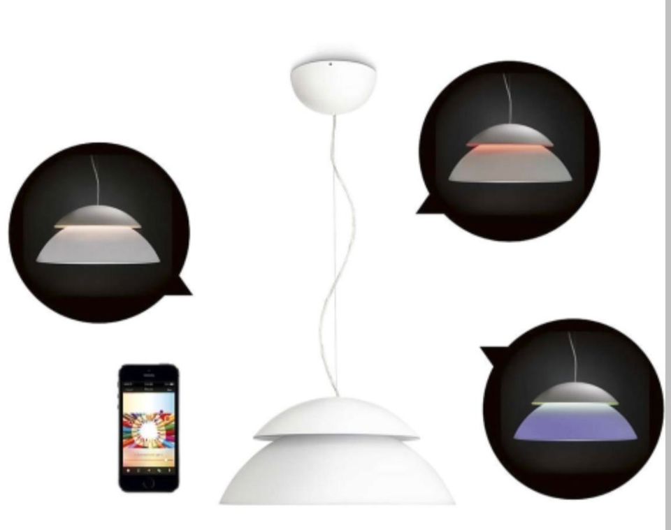 Philips Hue Beyond Pendelleuchte in Kiefersfelden