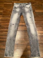 Original Rich & Royal cropped Jeans grau used/destroyed Leipzig - Leipzig, Zentrum Vorschau