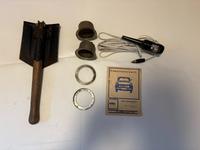 Trabant Kübel NVA Zubehör Spaten Entstörungskappen Lampe DDR MZ Sachsen - Hoyerswerda Vorschau