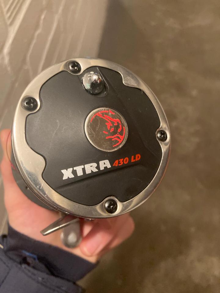 Multirolle Rhino Xtra 430LD Trolling Lachs Dorsch Meerforelle in Halstenbek