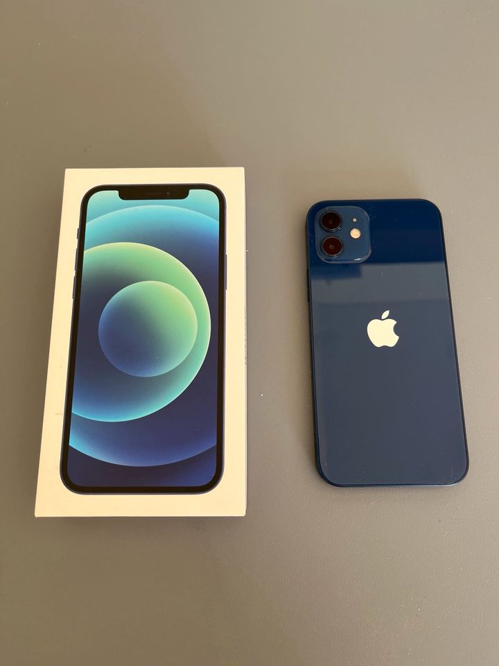 ❗️Apple iPhone 12 - 64 GB - Blau mit Zubehör kein 13, 14, 15 pro in Ravensburg