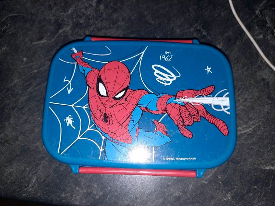 2x Spiderman Brotzeitdosen Schule in Templin