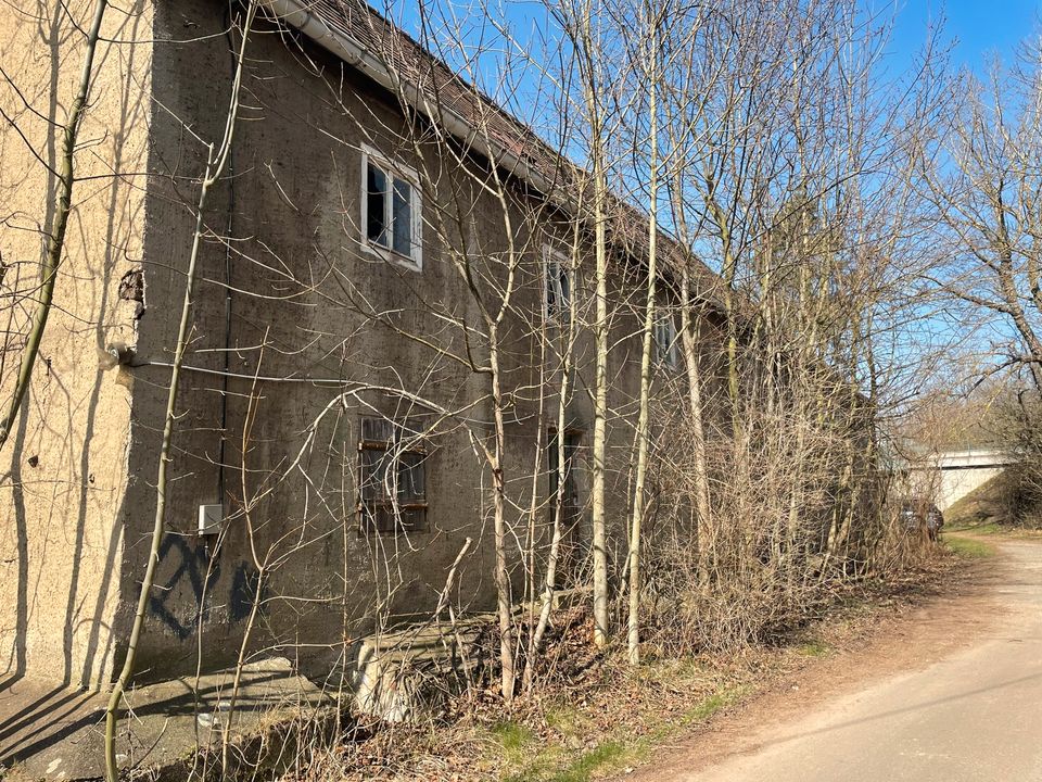 Großes Grundstück an der Saale mit Wasserzugang in Lützen