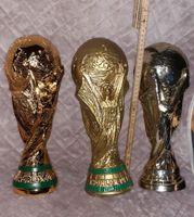 WM Pokal Fifa Fußball  Weltmeisterschaft Trophäe World cup Replik Sachsen-Anhalt - Merseburg Vorschau