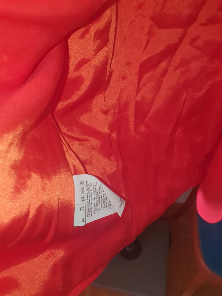 Pinko Kurz Blazer orange rot Gr36 (It46) in Eltville