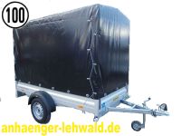 750kg Humbaur Planenanhänger, 251x130x170cm 100km/h HA 752513 Nordrhein-Westfalen - Marl Vorschau