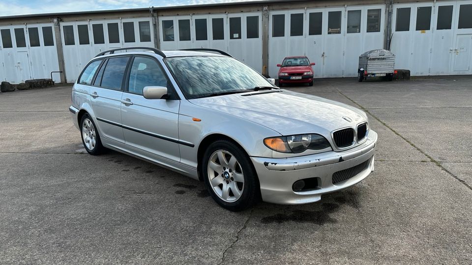 BMW 320d E46 Touring Automatik SHZ TÜV 07/25 AHK Leder M-Paket in Schwarzenbek