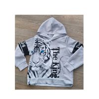 NEU Pullover Hoody 122 Silber Tiger 3D druck Niedersachsen - Hanstedt Vorschau