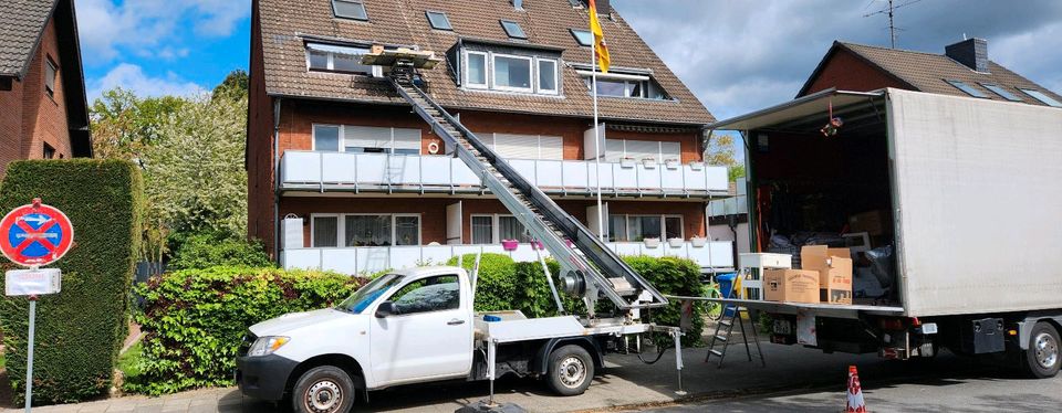 Möbellift Vermietung mit Bediener in Neuss