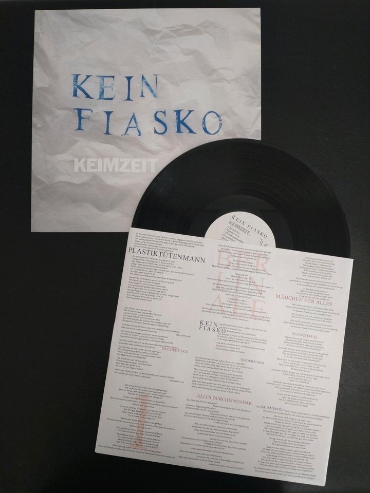 Vinyl / Schallplatte Keimzeit - kein Fiasko in Dresden