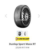 Sommerreifen Dunlop Sport Maxx RT 225/45 R17 91W (wie neu!) Düsseldorf - Pempelfort Vorschau