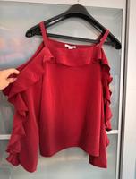 rote off-shoulder Bluse von H&M Gr. S Thüringen - Hörselberg-Hainich Vorschau