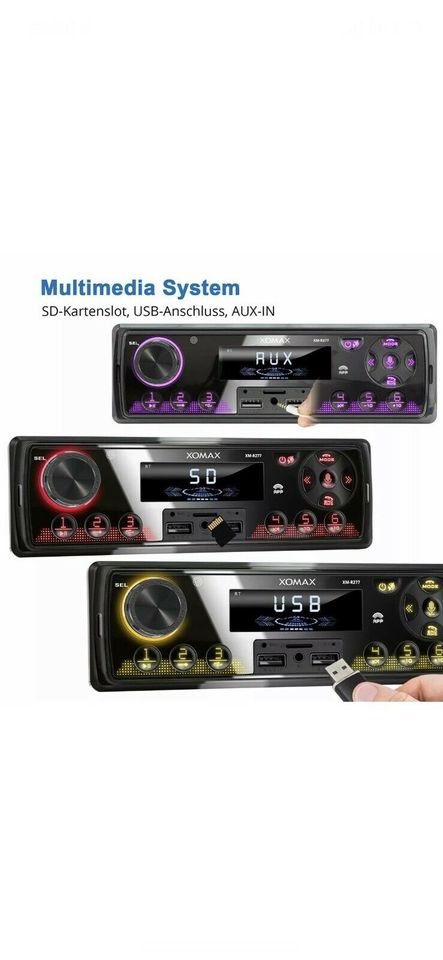 CONTINENTAL Autoradio mit USB, Bluetooth und Freisprecheinrichtung