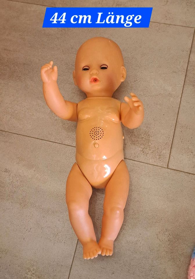 Babypuppe 44 cm in Brand-Erbisdorf