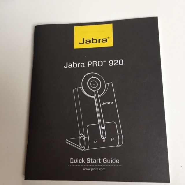 Jabra Pro 920 - Headset in Klettgau