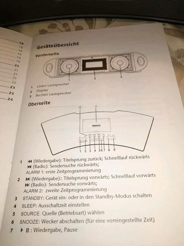 Design Sound Station mit iPod Dockingstation Station in Sprockhövel