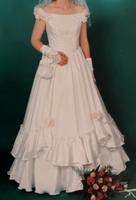 Vintage Brautkleid mit Schleier Sachsen - Mylau Vorschau