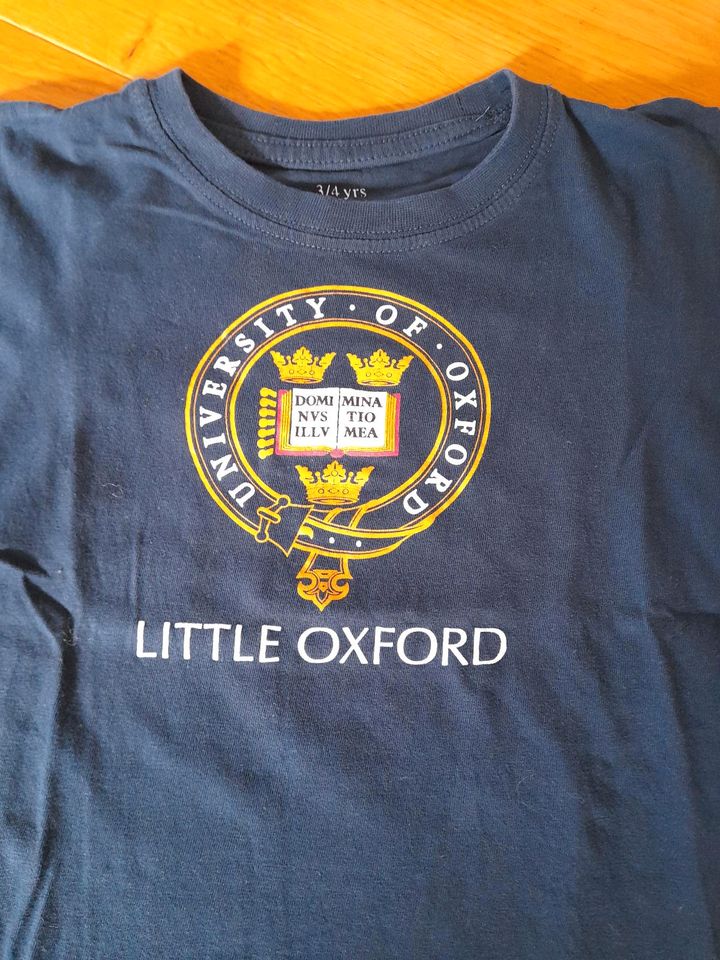 Original T-Shirt University of Oxford 98 / 104 o 3 / 4 J. wie neu in Schwäbisch Hall