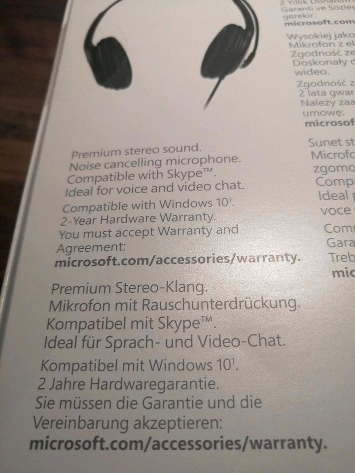 Microsoft Premium Headset NEU OVP in Trier