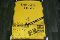 Poster Die Art Fear 4 Indie Rock Punk 1991 SEHR SELTEN!!! Sachsen - Bautzen Vorschau