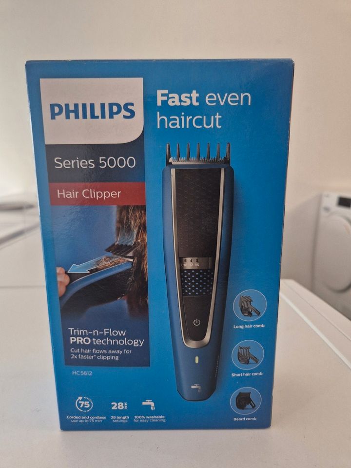 Philips Hair Clipper Series 5000 Haarschneider in Beselich