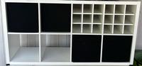 Ikea Raumteiler KALLAX mit Aufbewahrungsboxen und Flaschenhalter Schleswig-Holstein - Henstedt-Ulzburg Vorschau