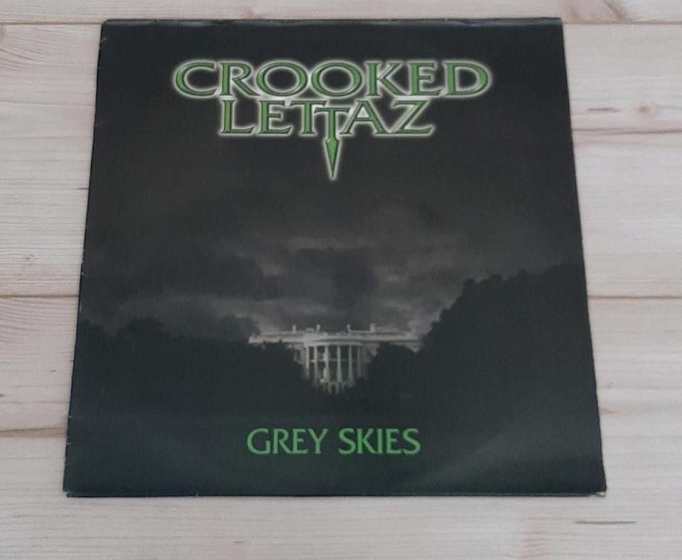 Crooked Lettaz  Vinyl Hip Hop 1999 Schallplatte Rap " Grey Skies in Braunschweig