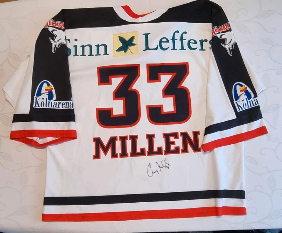 Kölner Haie Trikot. Corey Millen #33 in Wehretal