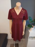 Neues Bodyflirt Jersey Kleid 32 / 34 Bordeaux Rot Spitze Hannover - Herrenhausen-Stöcken Vorschau