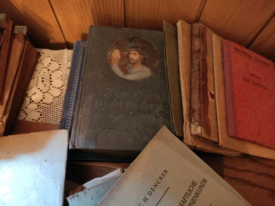 Alte Bücher, Haushaltsauflösung in Rockenhausen