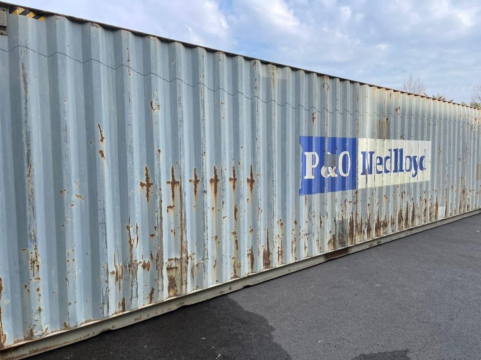 40 Fuß HC DV Seecontainer Lagercontainer Materialcontainer ab Frankfurt am Main in Frankfurt am Main