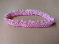 Neu - rosa Baby Haarband Neugeborene Handarbeit Handmade Eimsbüttel - Hamburg Schnelsen Vorschau