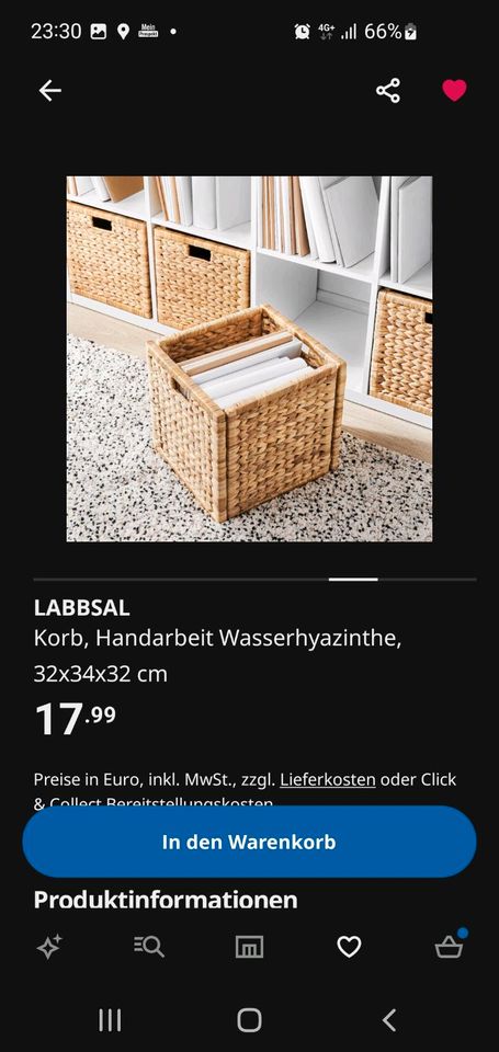 Ikea Kallax mit Zubehör in schwarzbraun in Köln